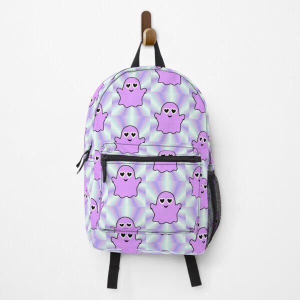 Item preview, Purple Ghost in Love Heart Eyes Kawaii Y2K Halloween designed and sold by AstronautMerch.