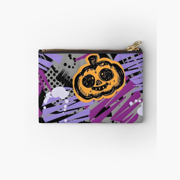 Item preview, Abstract Urban Graffiti Halloween Seamless Pattern with Pumpkins designed and sold by interdesigner.