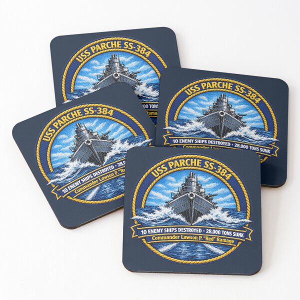 Item preview, USS Parche SS-384 designed and sold by Omaha Jones T-Shirts and More.