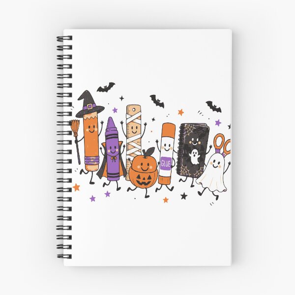 Item preview, Halloween School Supplies Cute Teacher Crayons designed and sold by CreativeBrains7.
