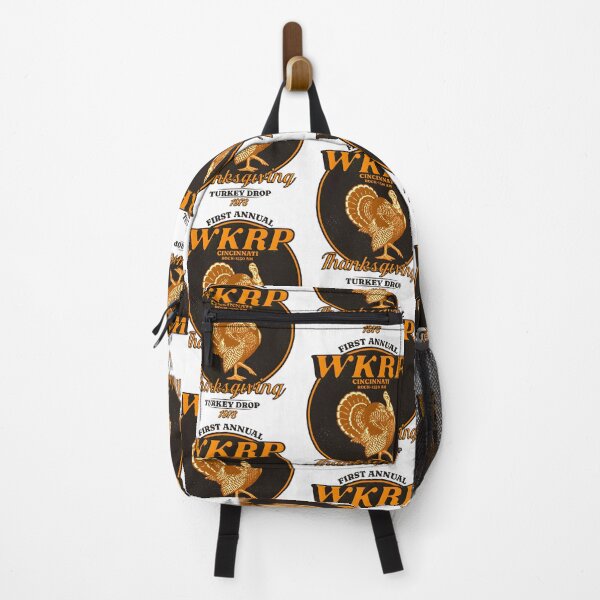 Item preview, WKRP Turkey Drop Thanksgiving Retro Radio Comedy designed and sold by Mind-Drift.
