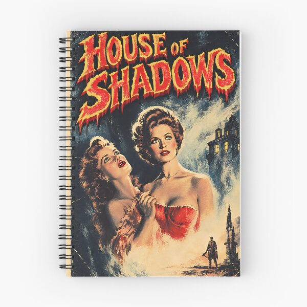 Item preview, house of shadow : vintage horror poster designed and sold by aliraweb.