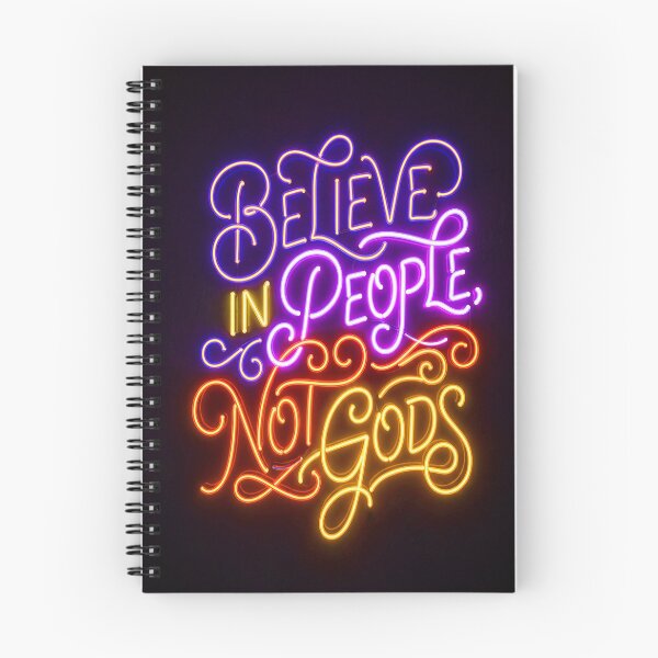 Item preview, BELIEVE IN PEOPLE, NOT GODS designed and sold by NOIMION DIGITAL ART.