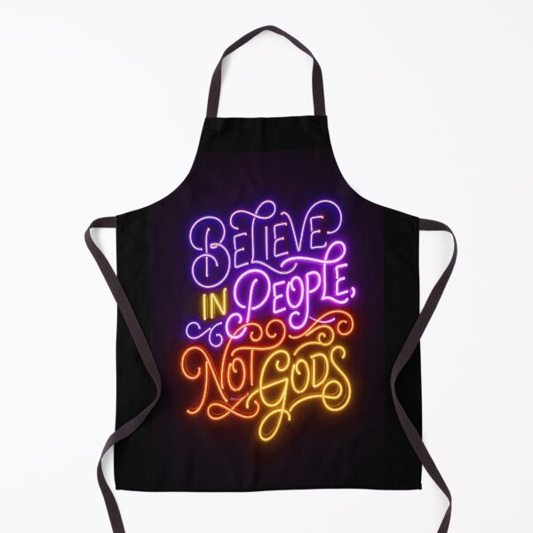 Item preview, BELIEVE IN PEOPLE, NOT GODS designed and sold by NOIMION DIGITAL ART.