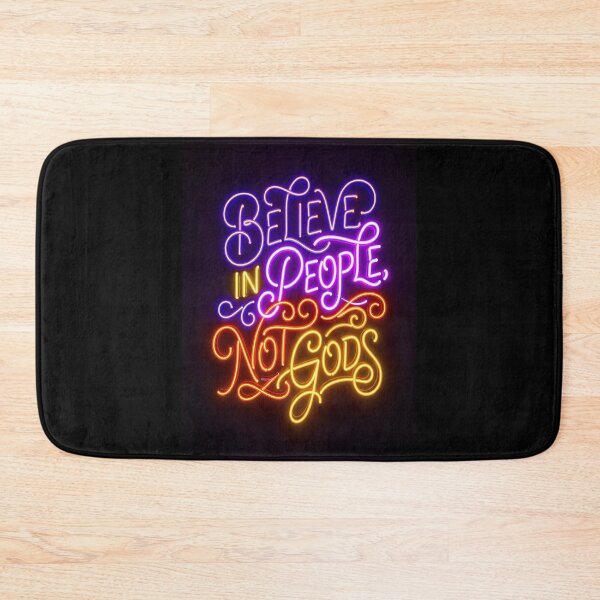 Item preview, BELIEVE IN PEOPLE, NOT GODS designed and sold by NOIMION DIGITAL ART.