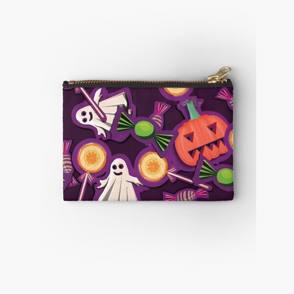 Item preview, Fun Halloween Seamless Pattern with Ghosts, Pumpkins, and Sweets designed and sold by interdesigner.