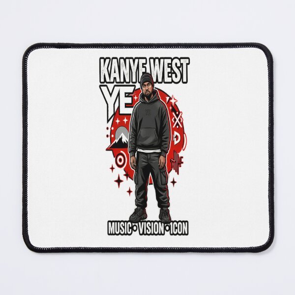 Item preview, Kanye West Music Vision Icon – Hip Hop Legend Streetwear Design designed and sold by CatLovers Studio.