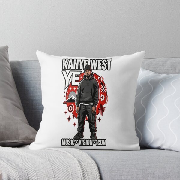 Item preview, Kanye West Music Vision Icon – Hip Hop Legend Streetwear Design designed and sold by CatLovers Studio.