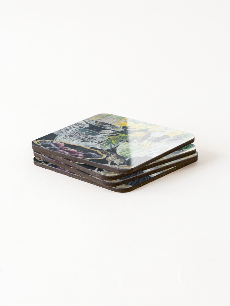 Thumbnail 4 of 5, Coasters (Set of 4), Janet Fish designed and sold by Rohyadalim.