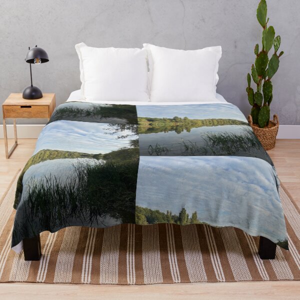 Item preview, lake, water, landscape, sky, nature, river, reflection, forest, summer, trees, tree, pond, cloud, clouds, park, autumn, outdoors designed and sold by MartaElezart.