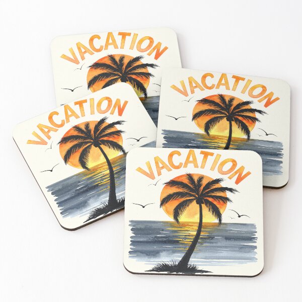 Item preview, Vacation – Tropical Sunset designed and sold by LiskoDesign.