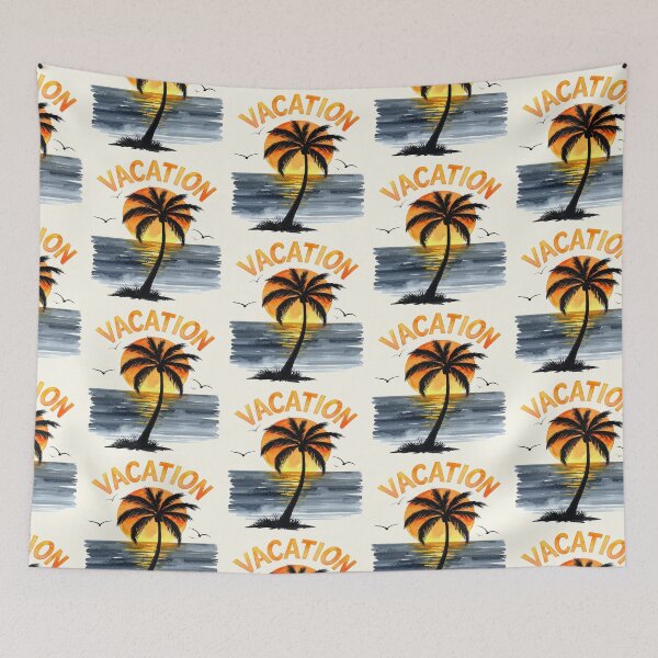 Item preview, Vacation – Tropical Sunset designed and sold by LiskoDesign.
