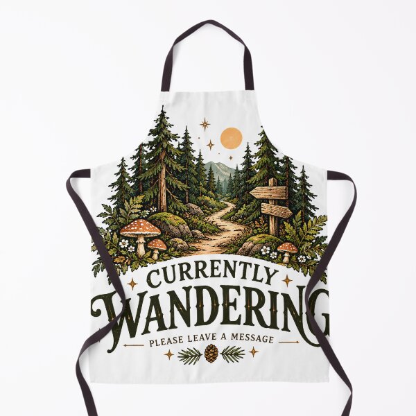 Item preview, Currently Wandering Woodland Trail designed and sold by MysticCanvasAi.