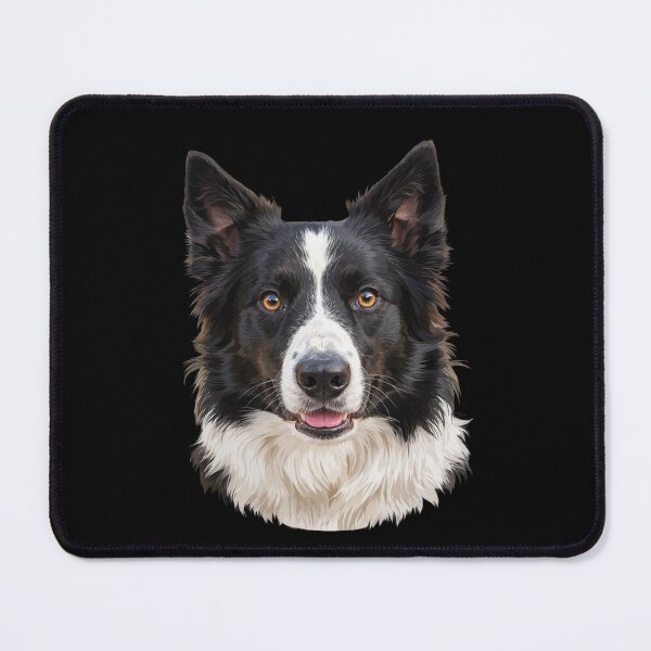 Item preview, Dog Pet Owner Art Design Border Collie Full Face Portrait designed and sold by fantasticdesign.
