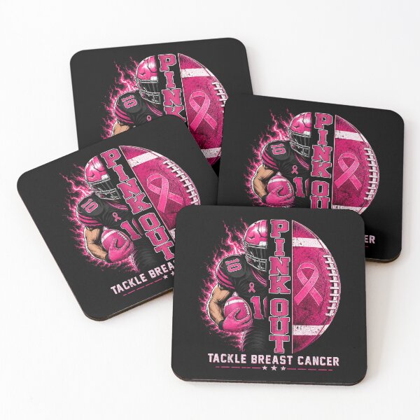 Item preview, Pink Out Tackle Breast Cancer Football Awareness designed and sold by OddPopARt.