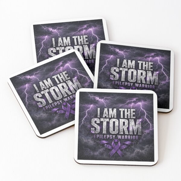 Item preview,  I AM THE STORM — Epilepsy Warrior Sticker I AM THE STORM — Epilepsy Warrior Sticker designed and sold by MommaWarrior18.