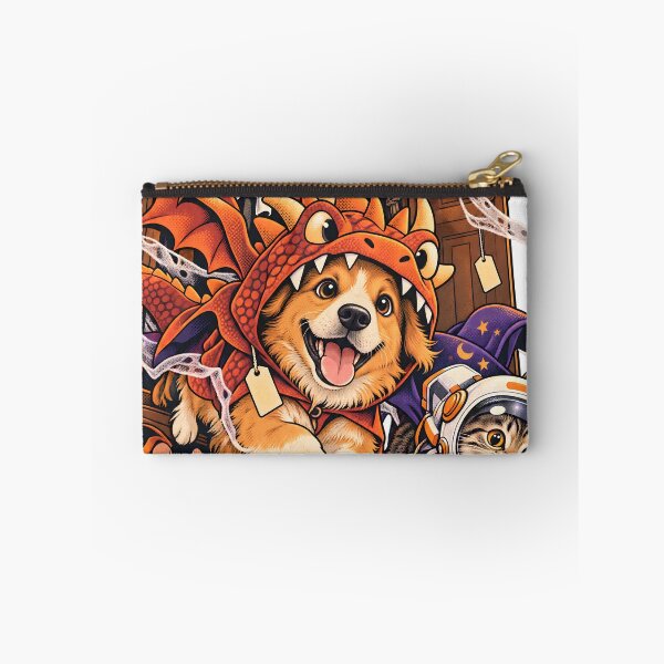 Item preview, Dog Dragon and Astronaut Cat Halloween designed and sold by Artistikastore.