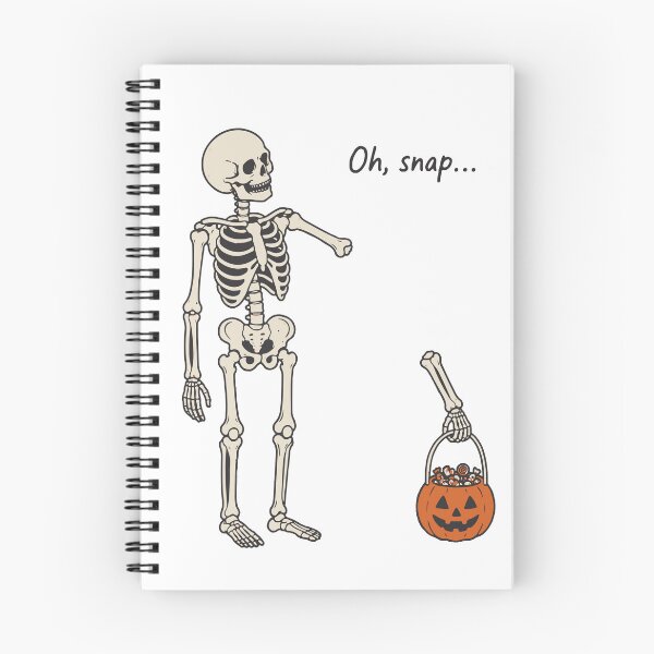 Item preview, Oh Snap Skeleton Arm Funny Halloween Pumpkin designed and sold by CreativeBrains7.