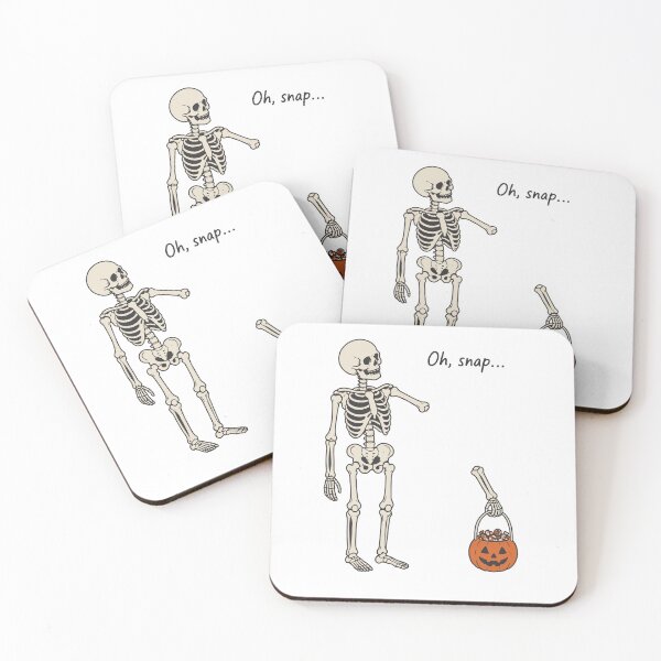 Item preview, Oh Snap Skeleton Arm Funny Halloween Pumpkin designed and sold by CreativeBrains7.