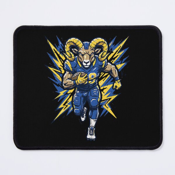 Item preview, Ram Football Mascot Bold Sports Team Energy designed and sold by Glow-Paw-Studio.