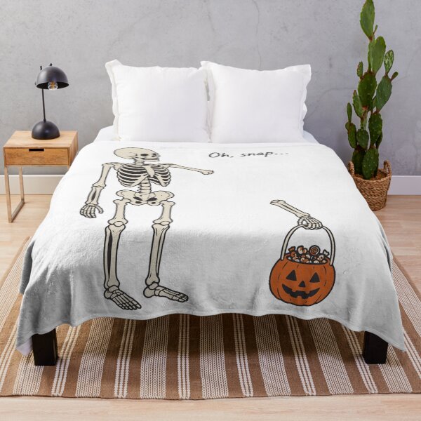 Item preview, Oh Snap Skeleton Arm Funny Halloween Pumpkin designed and sold by CreativeBrains7.