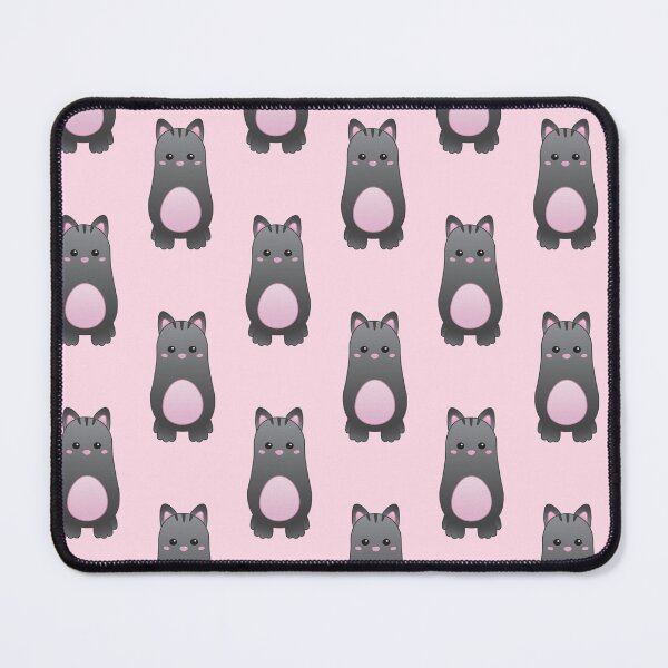 Item preview, Pattern of Cute Baby Black Cat - Kawaii Chibi illustration designed and sold by Agamaji.