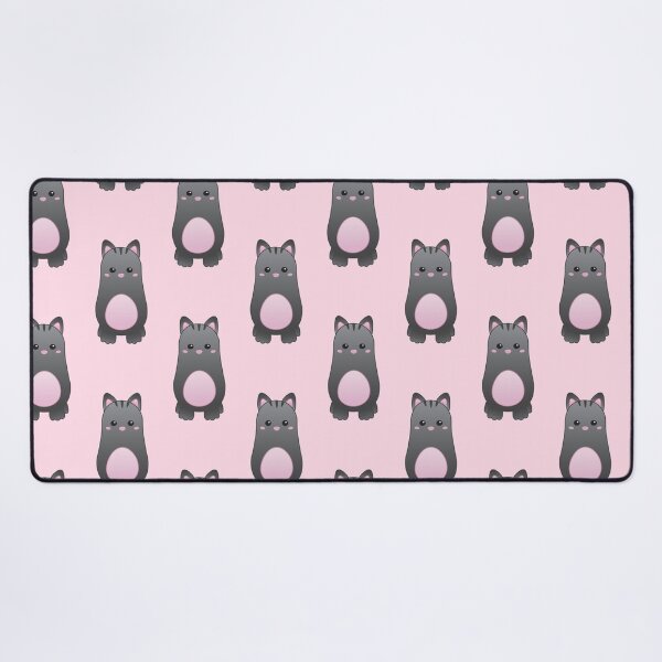 Item preview, Pattern of Cute Baby Black Cat - Kawaii Chibi illustration designed and sold by Agamaji.