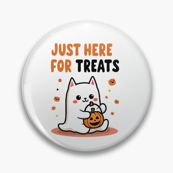 Item preview, ่just hear for trearts cute cat happy halloween designed and sold by Panya-Design.