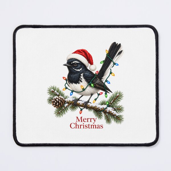 Item preview, Magpie Lark Christmas – Merry Christmas Australian Bird designed and sold by SVALANART.
