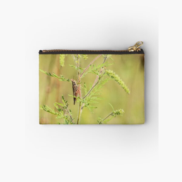 Item preview, Grasshopper on ragweed plant designed and sold by KRFNatureGifts.
