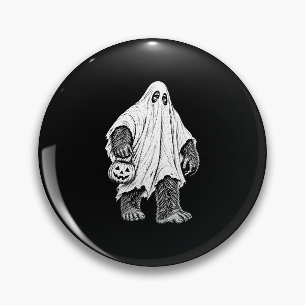 Item preview, Bigfoot Ghost Costume Halloween Pumpkin Sasquatch designed and sold by OddPopARt.