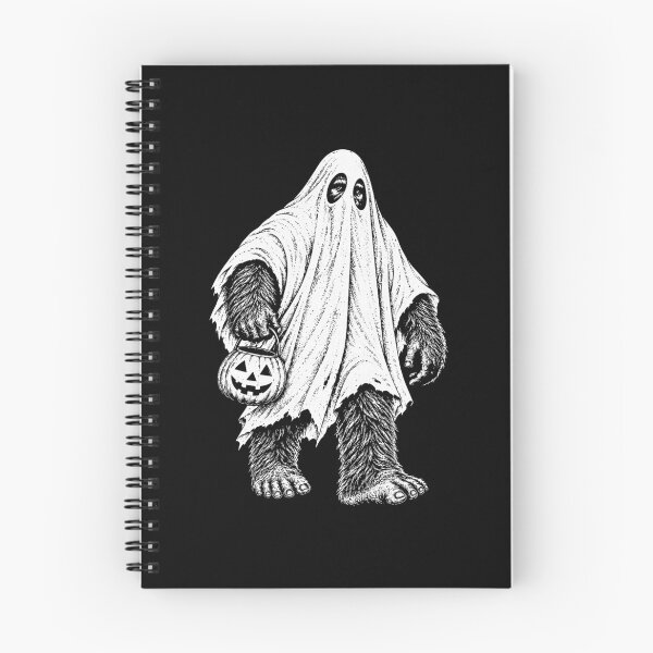 Item preview, Bigfoot Ghost Costume Halloween Pumpkin Sasquatch designed and sold by OddPopARt.