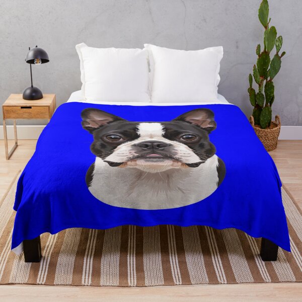 Item preview, Dog Pet Owner Art Design Boston Terrier Full Face Portrait designed and sold by fantasticdesign.