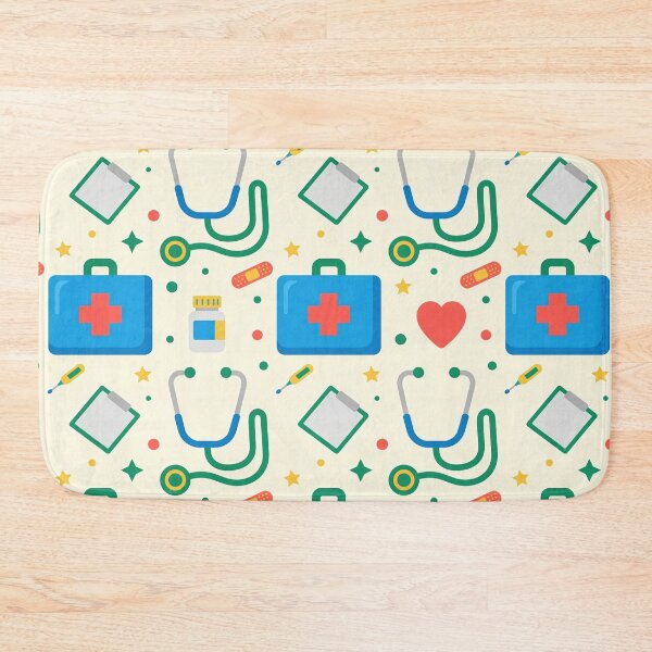 Item preview, Doctor Stethoscope First Aid Healthcare Pattern designed and sold by Mimoshi ⭐⭐⭐⭐⭐.