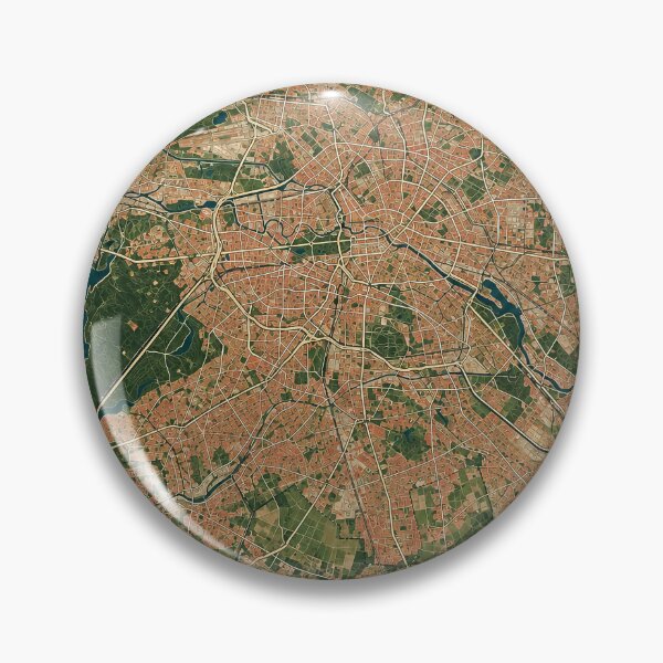 Item preview, Berlin Minimalist City Map designed and sold by Furflix.