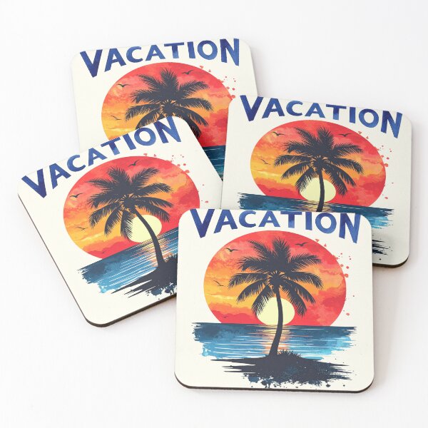 Item preview, Vacation – Tropical sunset, wanderlust designed and sold by LiskoDesign.