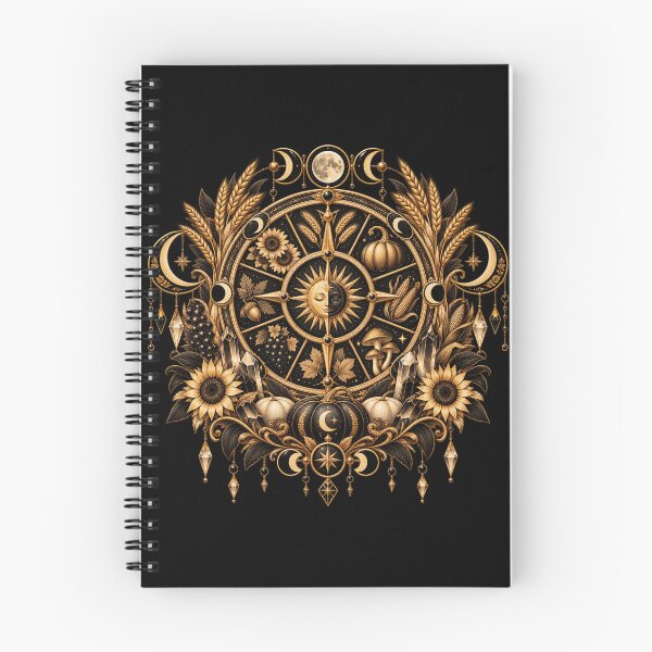 Item preview, Boho Celestial Sacred Gold Zodiac Compass Art designed and sold by BohoMysticArt.