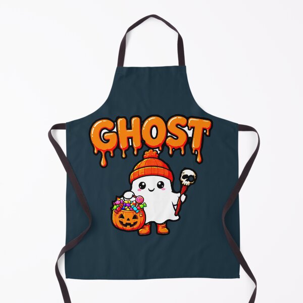 Item preview, Ghost Kawaii Halloween Candy Pumpkin Trick Or Treat designed and sold by AstronautMerch.