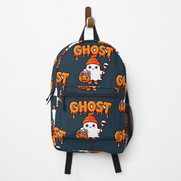 Item preview, Ghost Kawaii Halloween Candy Pumpkin Trick Or Treat designed and sold by AstronautMerch.