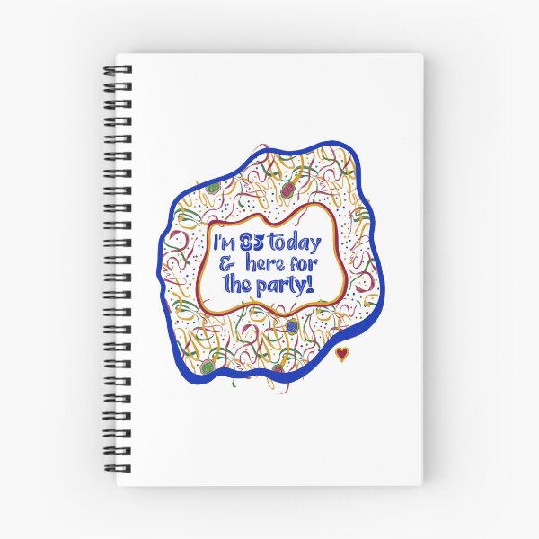 Item preview, I’m 85 Today & here for the party! designed and sold by MayCartPrintArt.