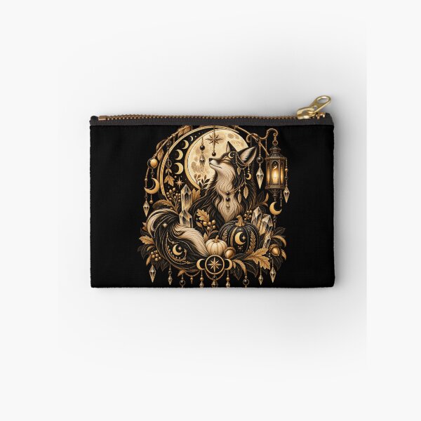 Artikelvorschau, Boho-Himmlische Heilige Goldfuchs-Mondkunst entworfen und verkauft von BohoMysticArt.