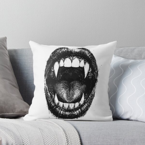 Item preview, Vampire Fangs Mouth Halloween Gothic Horror Art designed and sold by CreativeBrains7.