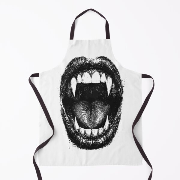 Item preview, Vampire Fangs Mouth Halloween Gothic Horror Art designed and sold by CreativeBrains7.