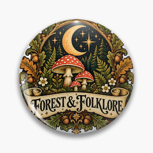 Item preview, Vintage Forest And Folklore designed and sold by MysticCanvasAi.
