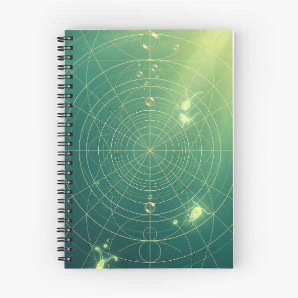 Item preview, Sacred Geometry Underwater Plankton Geometric Grid designed and sold by monkeybusiness.pt.