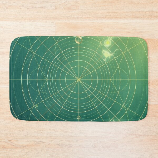 Item preview, Sacred Geometry Underwater Plankton Geometric Grid designed and sold by monkeybusiness.pt.