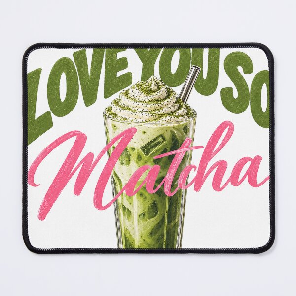 Item preview, Love You So Matcha Iced Latte designed and sold by Hawkiji.