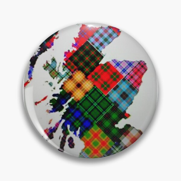 Item preview, Tartan Territory Map Print designed and sold by Lichentroupe63.