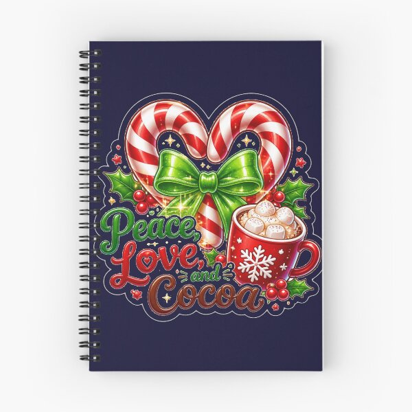 Item preview, Peace Love and Cocoa Christmas Design designed and sold by MargaretPolanco.