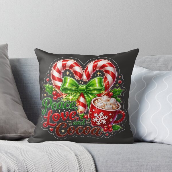 Item preview, Peace Love and Cocoa Christmas Design designed and sold by MargaretPolanco.